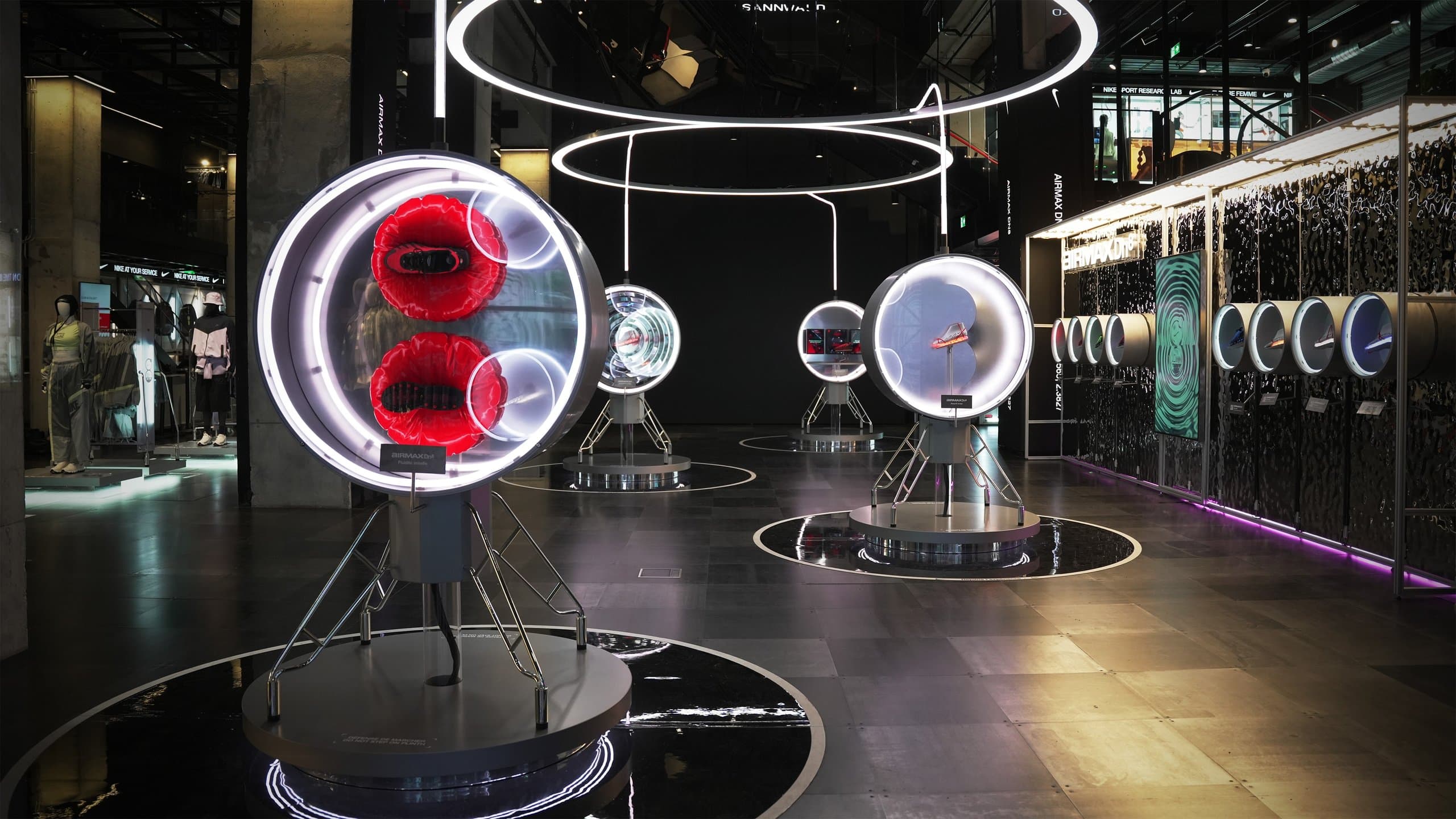 Nike AIR MAX DN8 Launch Paris Architecture