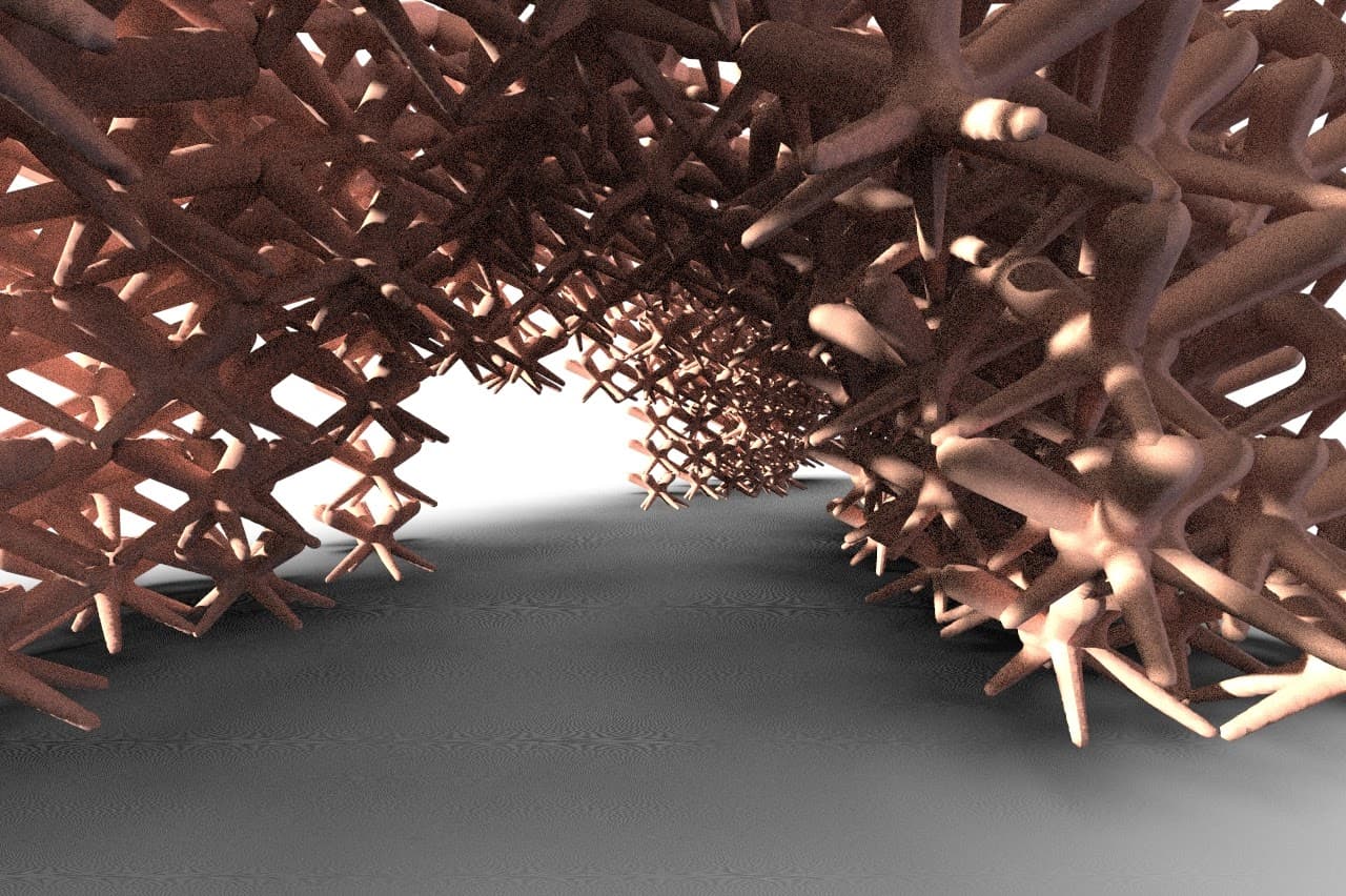 Pentapod - Innovative brick module design